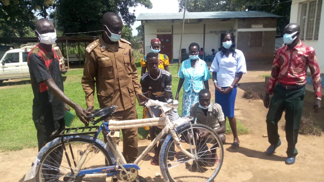 support to police Gender Desk Yei